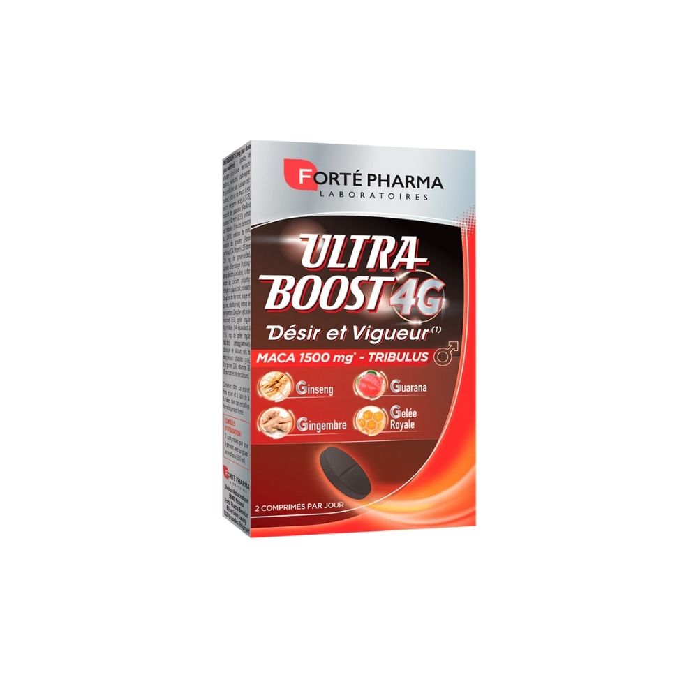 Ultra Boost 4G Désir et Vigueur Maca Tribulus Ginseng pour Homme de Forté Pharma