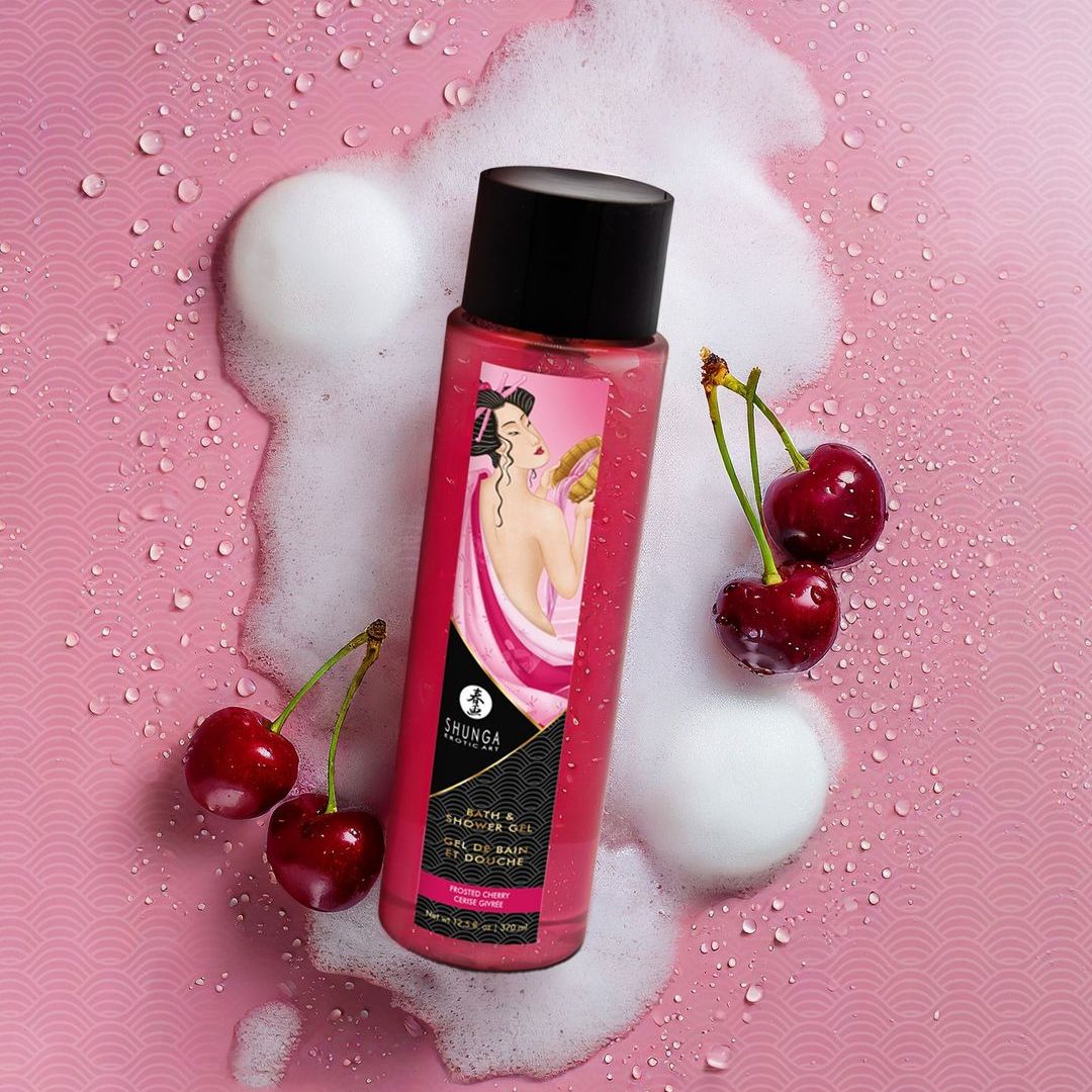 Gel de bain et douche comestible de Shunga