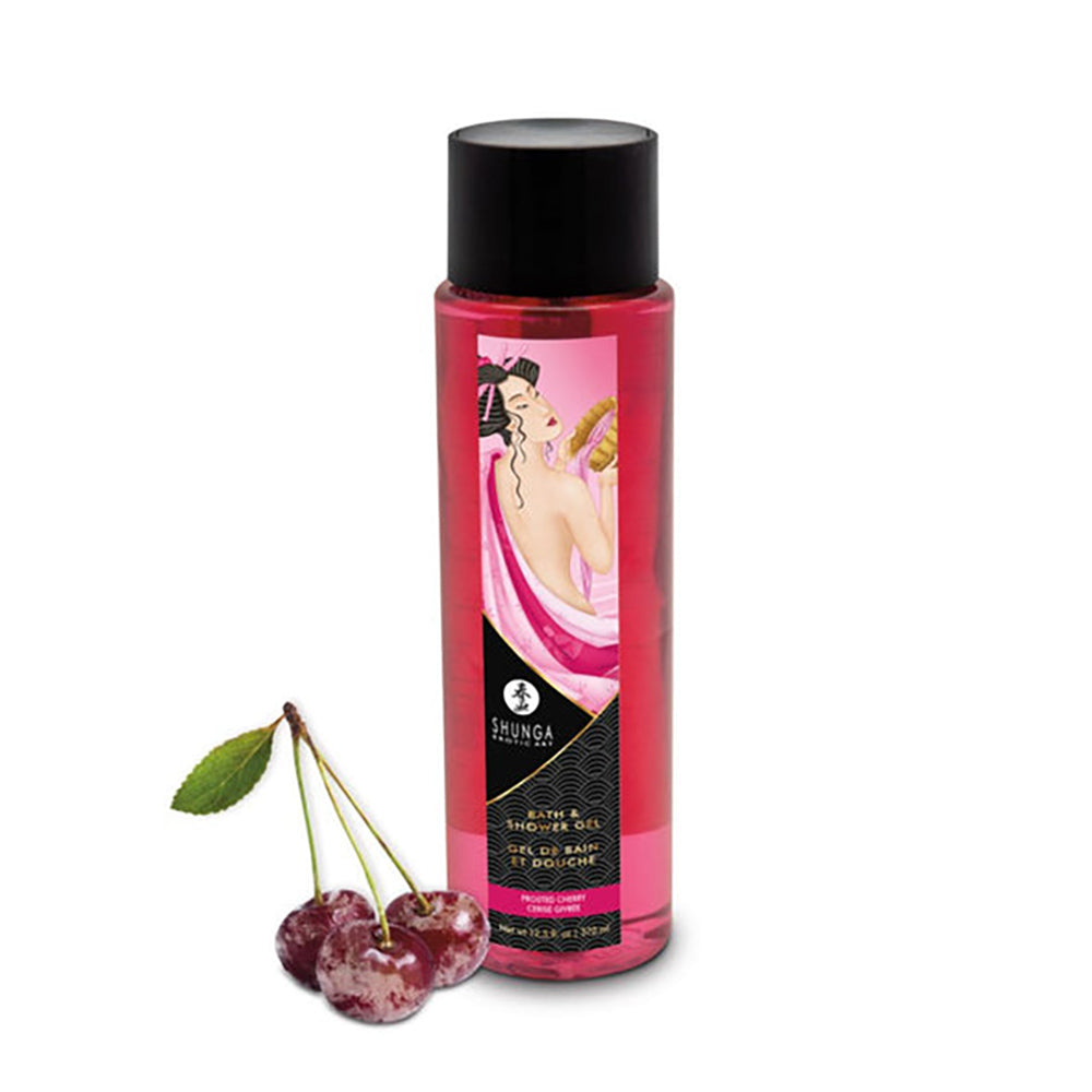 Gel de bain et douche comestible de Shunga