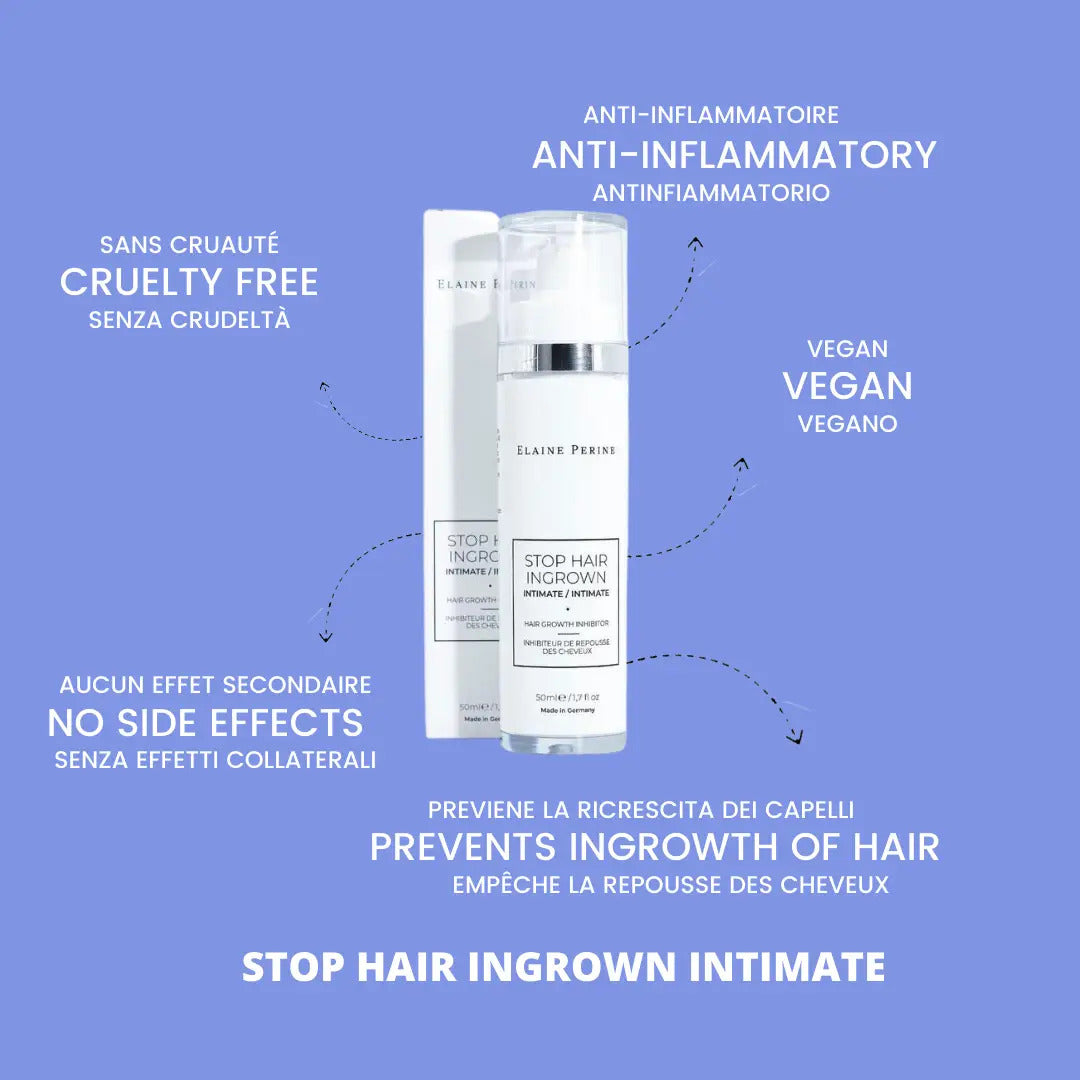 Crème contre les poils incarnés d&