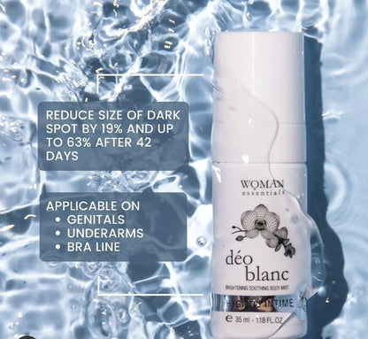 Déodorant zones sensibles blanc Woman Essentials 