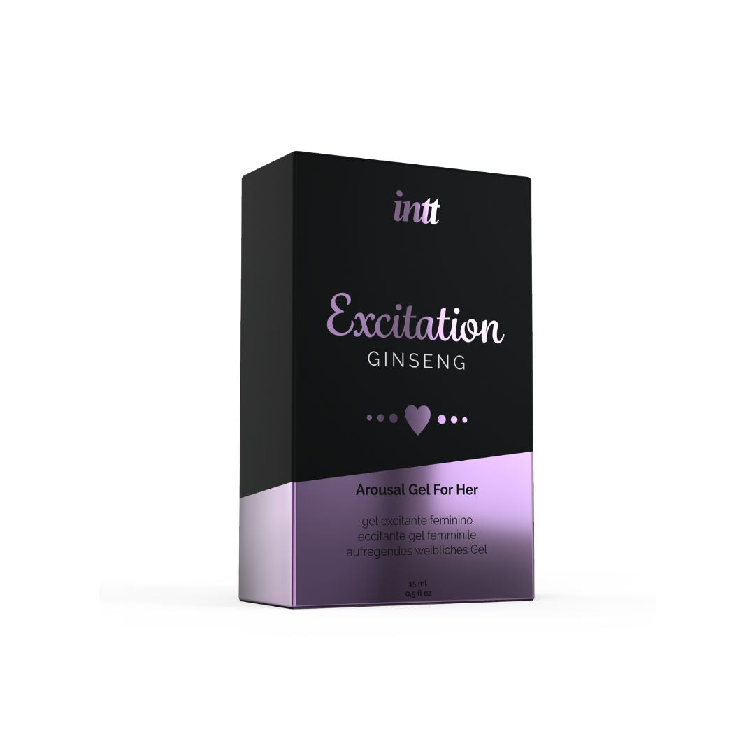 Gel de Ginseng Excitation pour Femme de Intt 