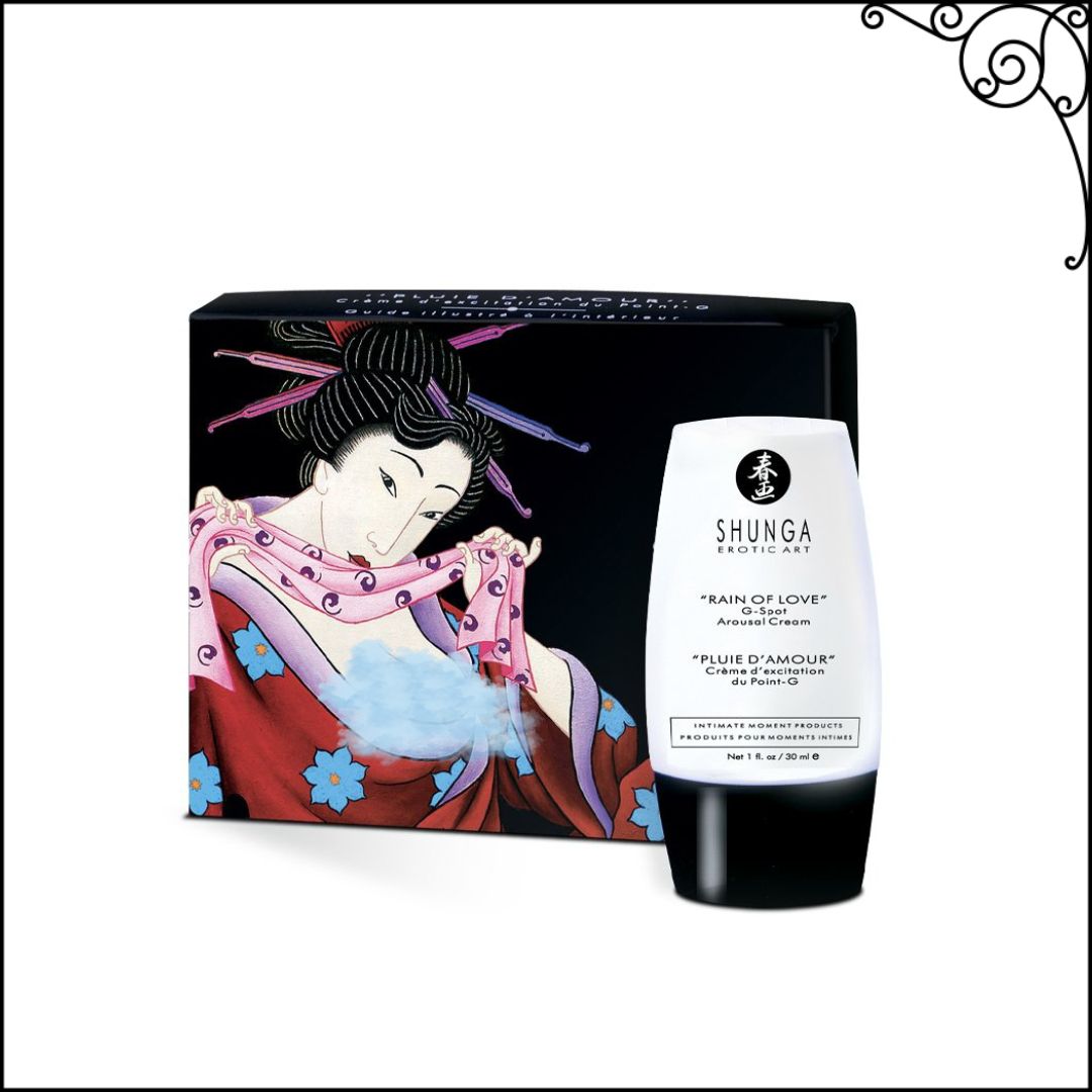 Love rain cream for vaginal euphoria and point G from Shunga