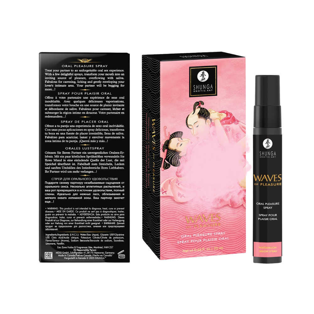 بخاخ أمواج المتعة الفموية – نكهة مغرية ومحفّزة للعاب