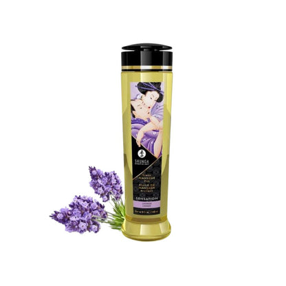 Sensory massage oil from Shunga