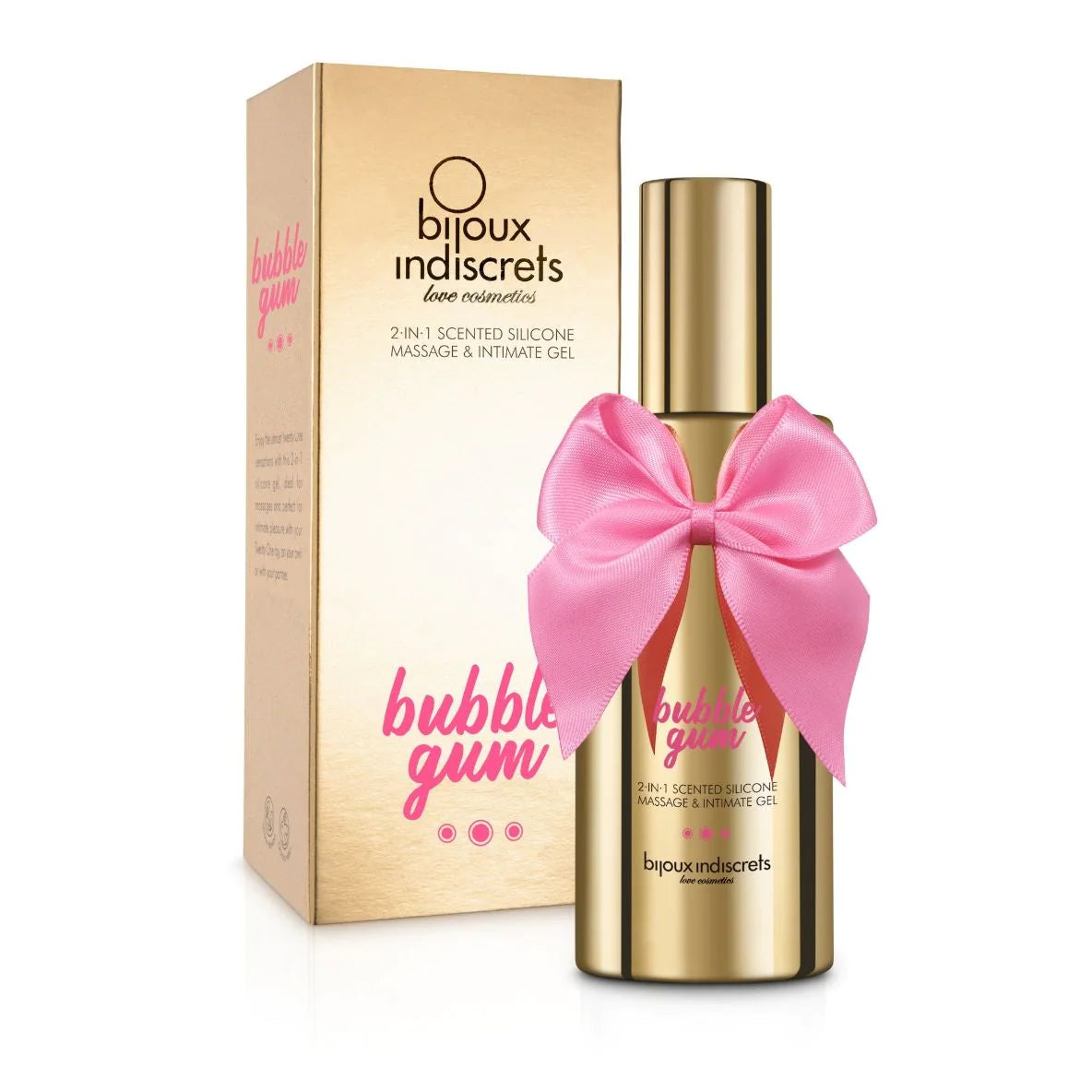 Lubrifiant intime et huile de massage Bubblegum 2 en 1 