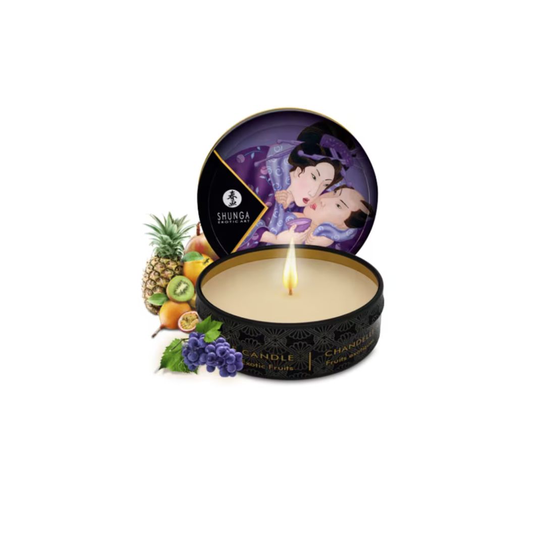 Small exciting massage candle from Shunga