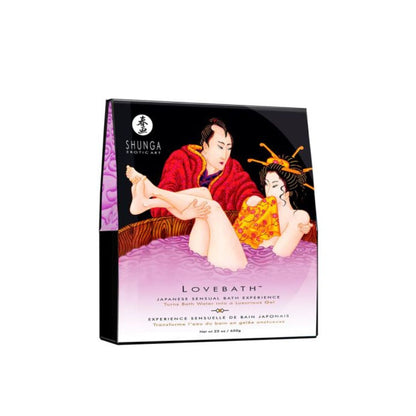 Japanese magical lotus bath from Shunga