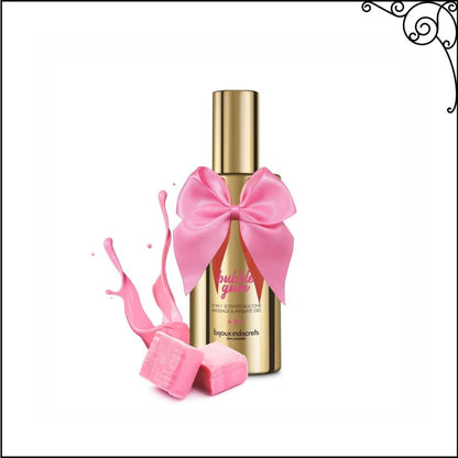 Lubrifiant intime et huile de massage Bubblegum 2 en 1 