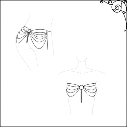 Bijoux Indiscrets Chaîne de taille sexy