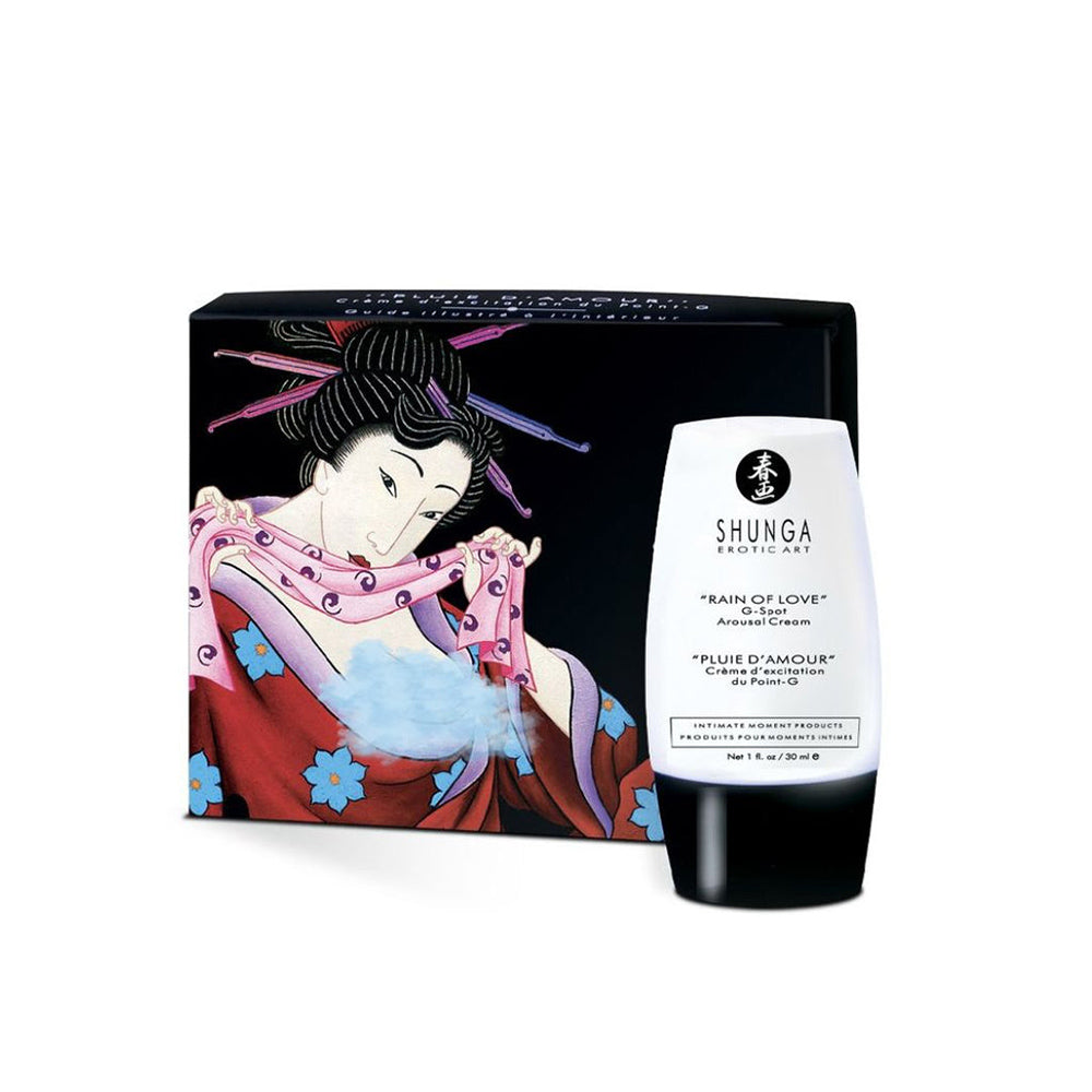 Love rain cream for vaginal euphoria and point G from Shunga