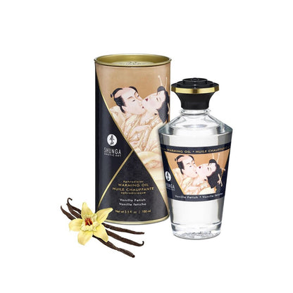 Hot massage oil stimulating lust from Shunga