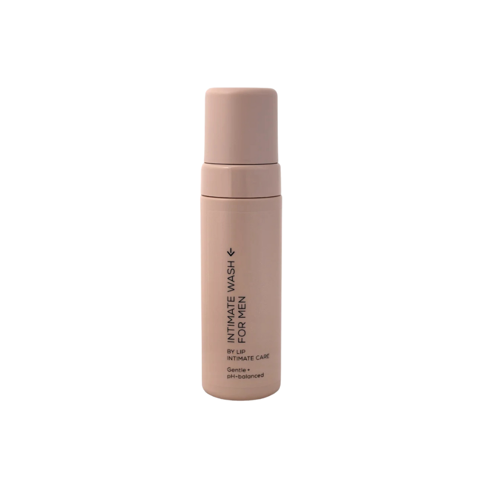 Mousse nettoyante intime sans rinçage pour homme 